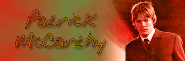 The Saint, Patrick McCarthy's Logo
